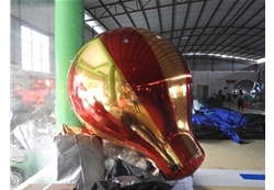 广州乐飞洋可定制卡通装饰镜面球金色红色拼接水滴状镜面球可装饰充气反射球